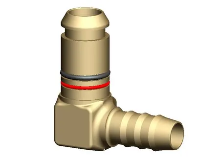 L-Schlauchverbinder