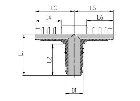 T-Schlauchverbinder