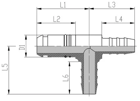 T-Schlauchverbinder